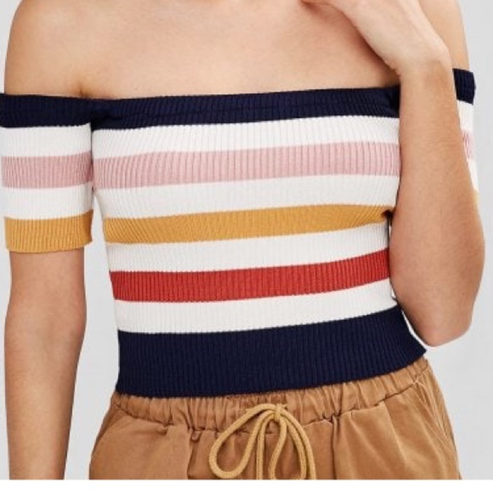 Striped tub top